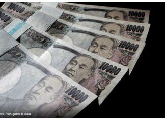 Forex – Yen holds gains agains dollar in Asia, Aussie up after NAB